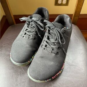 NOBULL Black Athletic Shoes with Colorful Trim